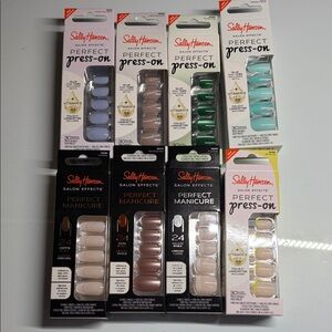 8 Perfect Press-On Nail Kit - Assorted Colors